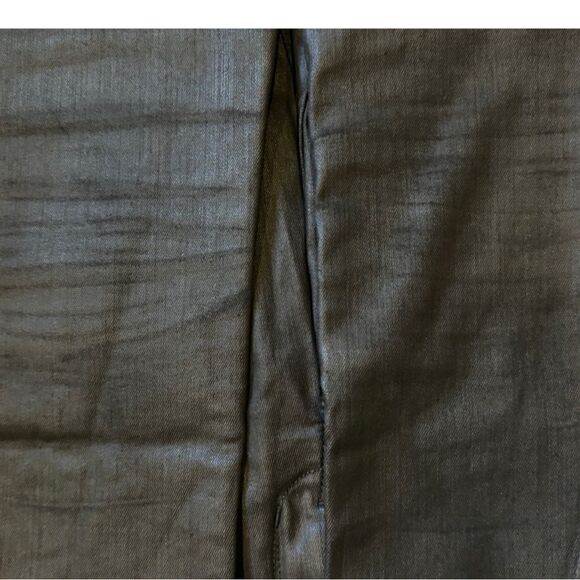 Madewell Skinny Skinny Black Motto coated pants Size 27 - Picture 8 of 10